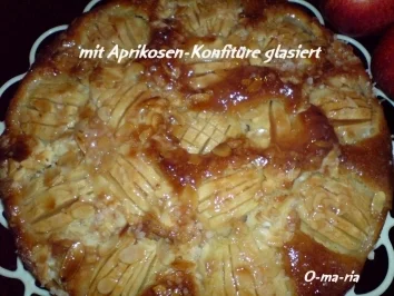 Rezept: Kuchen Apfelkuchen mit Mandelblättchen Bild Nr. 6 Kuchen Apfelkuchen mit Mandelblättchen - Rezept - Bild Nr. 6
