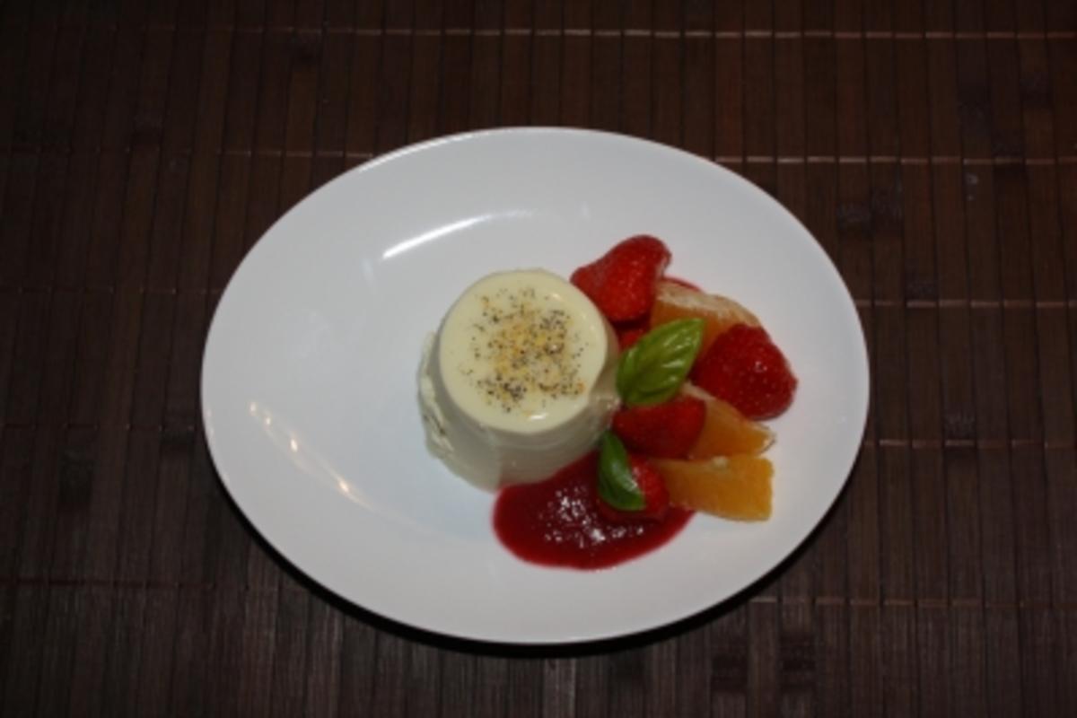 Bilder für Basilikum-Panna-Cotta - Rezept