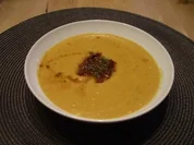 Tomaten-Karotten-Cremsuppe mit Schwips - Rezept