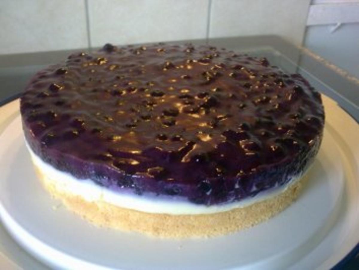 Schneller Heidelbeer-Pudding-Kuchen - Rezept - Bild Nr. 2