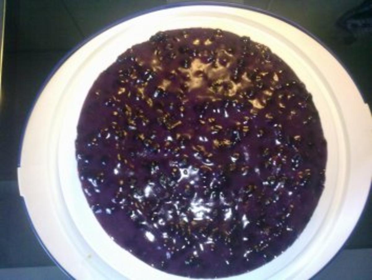 Schneller Heidelbeer-Pudding-Kuchen - Rezept - Bild Nr. 3