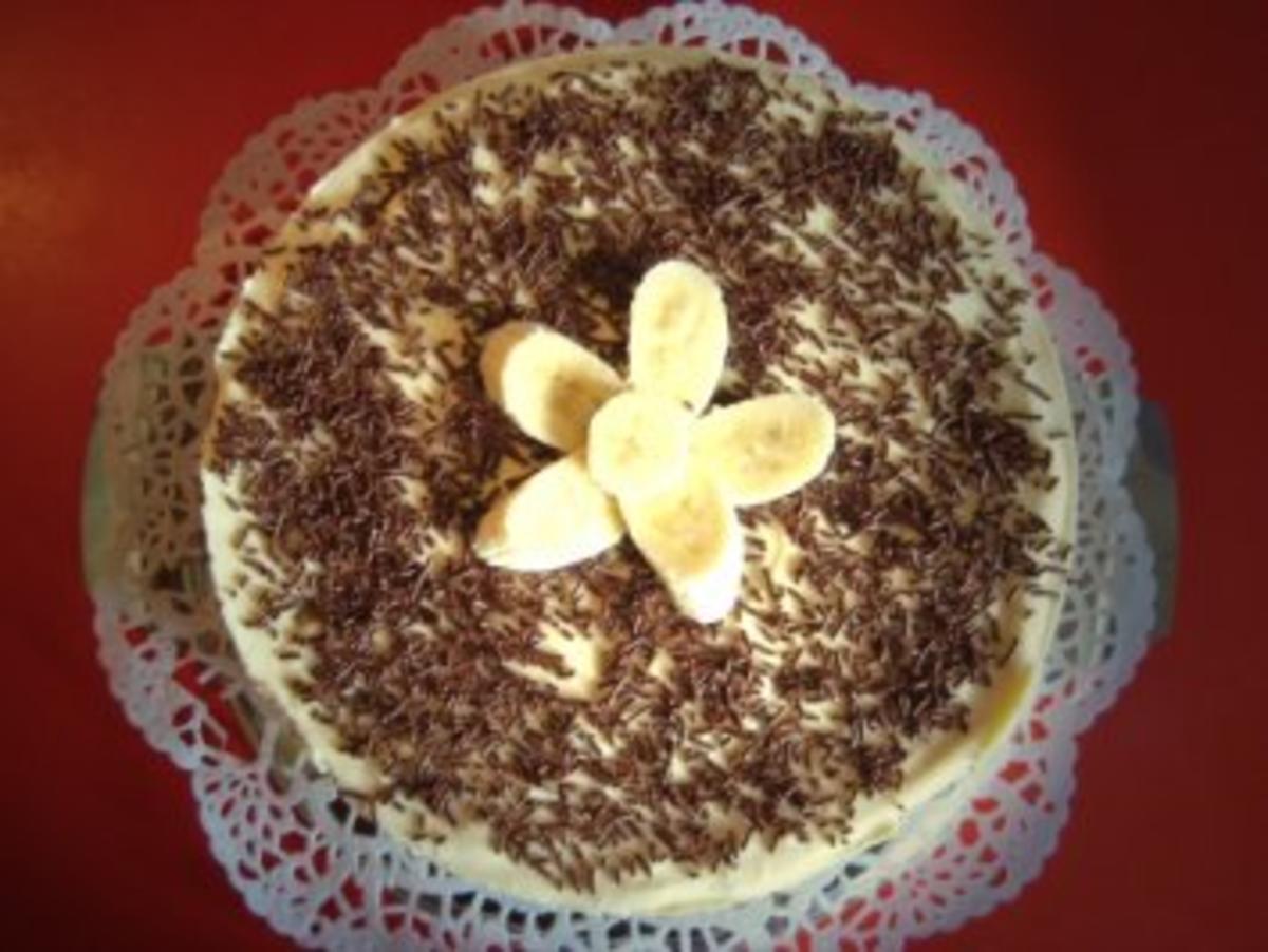 Mannis - Bananen - Torte - Rezept