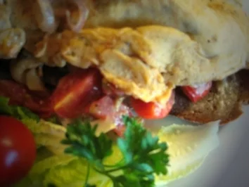 feines Schlemmerbrot, saftiges Rührei auf Bot - Rezept - Bild Nr. 6