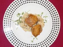 Piccata vom Dithmarscher Deichlamm auf Steinpilzrisotto - Rezept