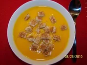 Vegetarische Kürbissuppe - Rezept