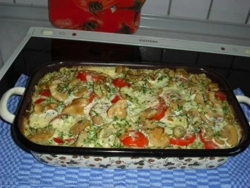 Rezept: Thunfisch-Auflauf Thunfisch-Auflauf - Rezept