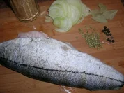 Schellfisch, "gekocht", mit Senf-und/oder Buttersauce (wir essen Salzkartoffeln und Salat dazu) - Rezept