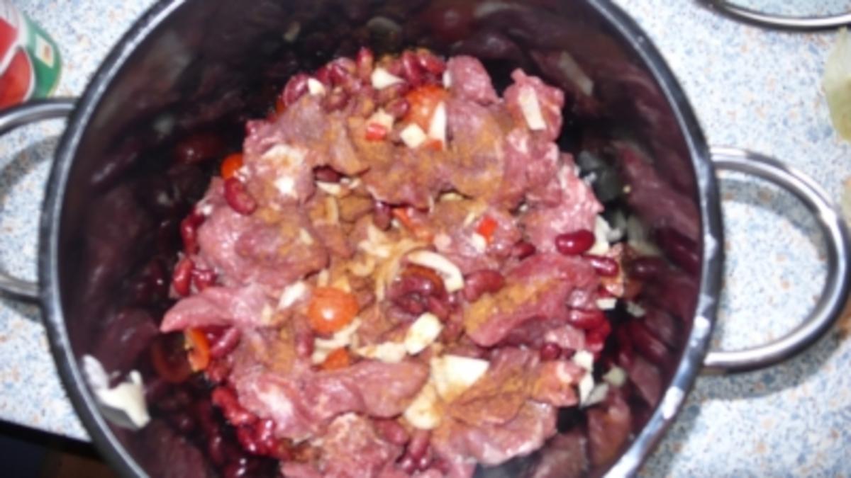 Pizzakatzes Kidneybohnen Rindergulasch (sehr pikant - Rezept Durch
Pizzakatze