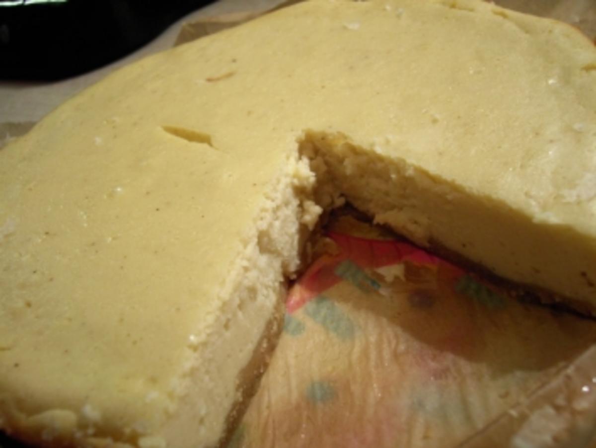 Kuchen: Cremig saftiger Cheesecake - Rezept Eingereicht von nadja_1982