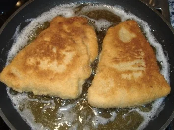 Rezept: Cordon Bleu mit Spinatfüllung und Feta Bild Nr. 4 Cordon Bleu mit Spinatfüllung und Feta - Rezept - Bild Nr. 4