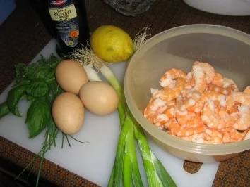 Crevetten in Fritata - Rezept - Bild Nr. 2