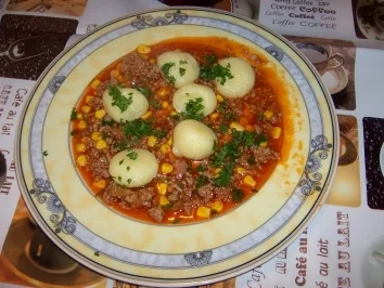 Bunte Hackfleischpfanne - Rezept