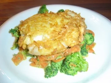 Rezept: Pangasius im Kartoffelmantel Pangasius im Kartoffelmantel - Rezept