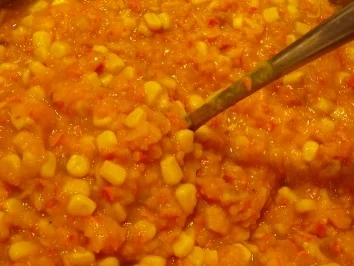 Rezept: Kürbis - Mais - Chutney Bild Nr. 4 Kürbis - Mais - Chutney - Rezept - Bild Nr. 4