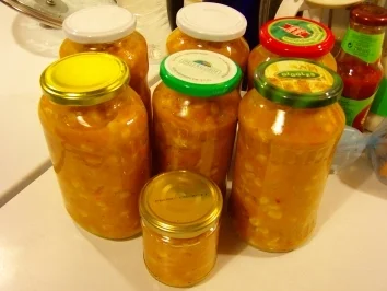 Rezept: Kürbis - Mais - Chutney Bild Nr. 5 Kürbis - Mais - Chutney - Rezept - Bild Nr. 5