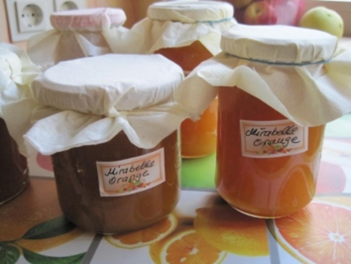 Mirabellen-Orangen Marmelade - Rezept von Mockabohne
