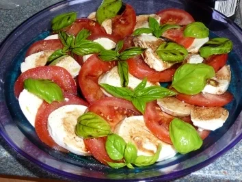 Rezept: Tomate-Mozzarella Tomate-Mozzarella - Rezept