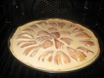 Rezept: Landbirnentortem mit Honig - Mandeln Bild Nr. 6 Landbirnentortem mit Honig - Mandeln - Rezept - Bild Nr. 6