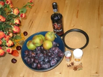 Gewürzmus, Zwetschgen und Äpfel - Rezept - Bild Nr. 2