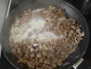 HAUPTGERICHT: CHAMPIGNON-HACK-PFANNE IN DILL-SENF-SOßE - Rezept - Bild Nr. 6