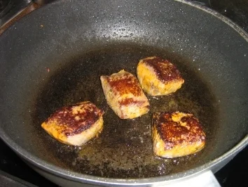 Lamm-Medaillions gratiniert, an Bohnen-Kartoffel-Gemüse - Rezept - Bild Nr. 6