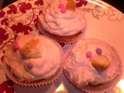 Amaretti Cupcakes mit Himbeer-Mascarpone-Creme - Rezept