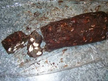 SCHOKO-SALAMI - Rezept