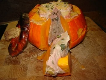 Rezept: Gefüllter Hokaido Kürbis Bild Nr. 6 Gefüllter Hokaido Kürbis - Rezept - Bild Nr. 6