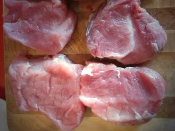 "feines Wiener Schnitzel "(Art) vom Schweinefilet mit Ofenkartoffel - Rezept - Bild Nr. 2