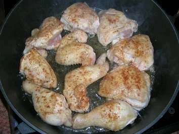 Rezept: Hähnchen mediterrane Art Bild Nr. 5 Hähnchen mediterrane Art - Rezept - Bild Nr. 5