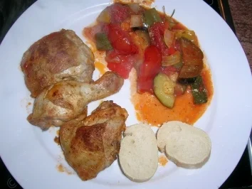 Rezept: Hähnchen mediterrane Art Hähnchen mediterrane Art - Rezept