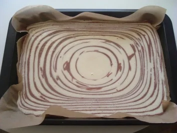 KUCHEN: ZEBRAKUCHEN VOM BLECH - Rezept - Bild Nr. 3