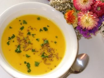 Kürbiscremsuppe - Rezept