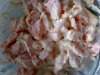 Sahne Möhrensalat - Rezept