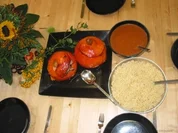 Gefüllter Hokkaido Kürbis - Rezept