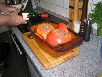 Gefüllter Hokkaido Kürbis - Rezept - Bild Nr. 7