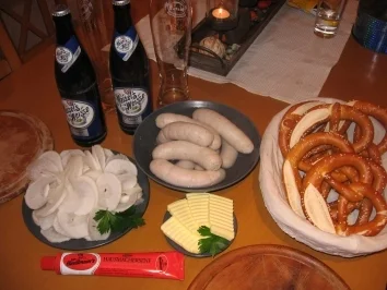 Rezept: Weißwurst-Frühstück ;o) Bild Nr. 2 Weißwurst-Frühstück ;o) - Rezept - Bild Nr. 2
