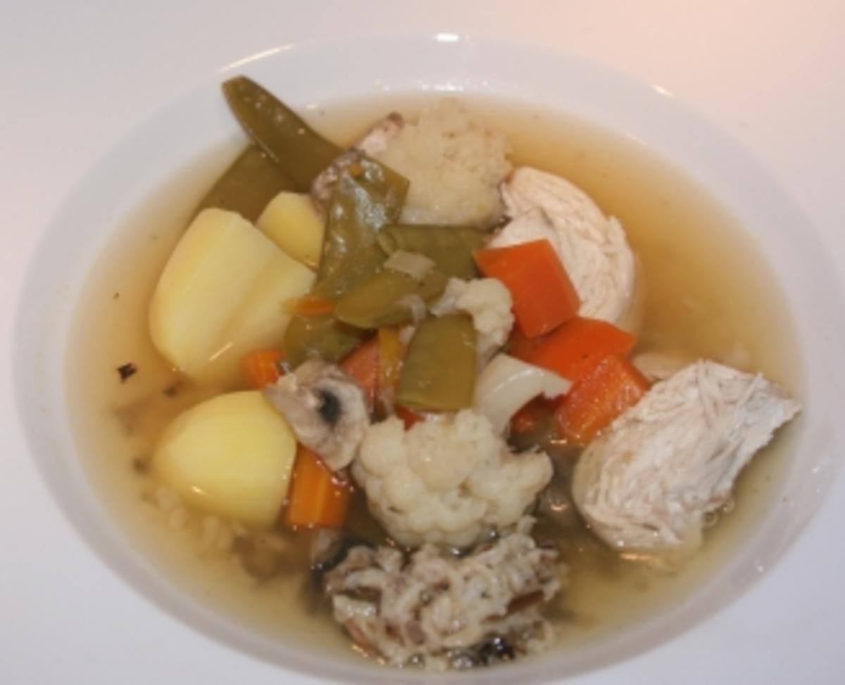 Frische Geflügelsuppe - Rezept - Bild Nr. 2