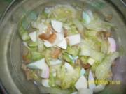 Eisberg-Salat mit Speck - Rezept