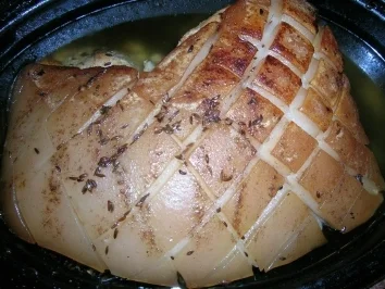 Rezept: Krusten-(Schweine)-braten nach österreichischer Art (meine Version) Bild Nr. 4 Krusten-(Schweine)-braten nach österreichischer Art (meine Version) - Rezept - Bild Nr. 4