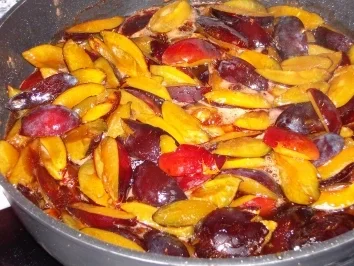 Pflaumendessert - Rezept - Bild Nr. 3