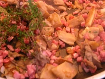 Rezept: Austernpilze an Spaghetti Bild Nr. 2 Austernpilze an Spaghetti - Rezept - Bild Nr. 2