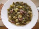 Bohneneintopf mit Lammfleisch - Rezept