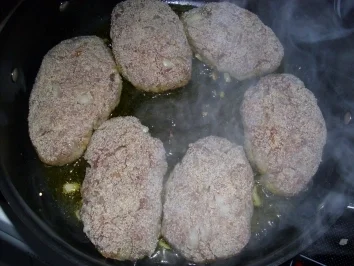 Hackklöpse mit Kohlrabi und Salzkartoffeln - Rezept - Bild Nr. 5