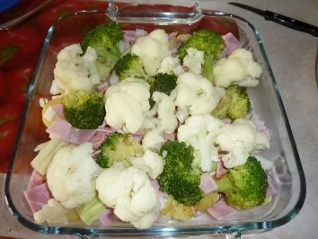 Kartoffel-Broccoli-Blumenkohl-Gratin - Rezept - Bild Nr. 3