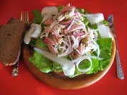 -mein- bayerischer Wurstsalat :-O - Rezept