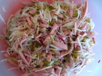 -mein- bayerischer Wurstsalat :-O - Rezept - Bild Nr. 2