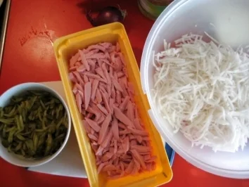 -mein- bayerischer Wurstsalat :-O - Rezept - Bild Nr. 3