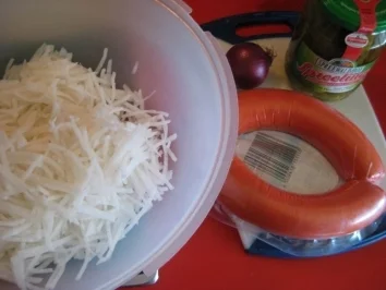 -mein- bayerischer Wurstsalat :-O - Rezept - Bild Nr. 4