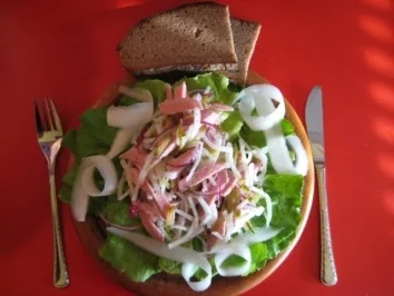 -mein- bayerischer Wurstsalat :-O - Rezept - Bild Nr. 5